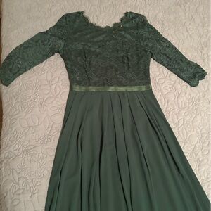Green Evening Gown